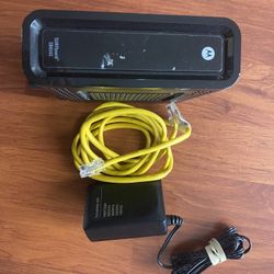 Surfboard sb6141 Cable Modem with Power Adapter & Cable