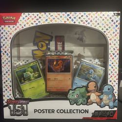 Pokemon 151 Poster Collection Brand New