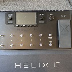 Guitar Amp modeler - Line 6 Helix LT