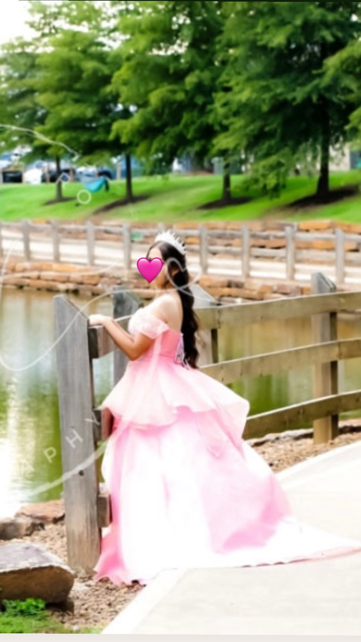 Pink Stunning Quinceanera Dress