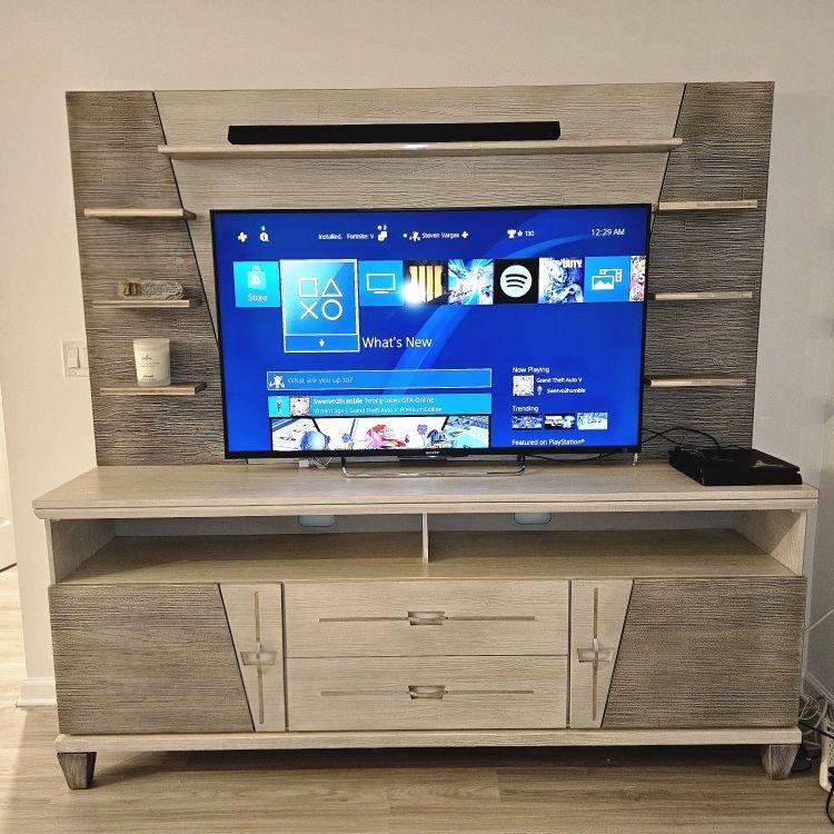 TV Media Stand, TV Not Included