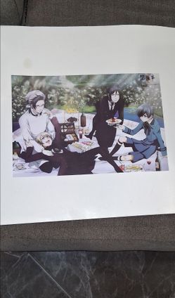Black Butler Anime Art Print Poster