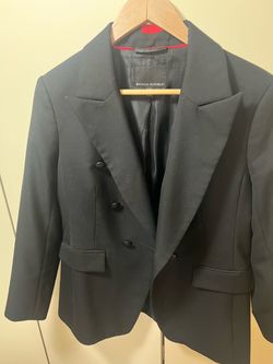 Banana republic blazer size 8 petite black