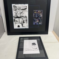 Original Batman Comic Book Art