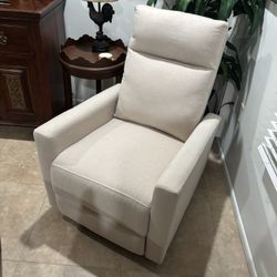 Small White Recliner
