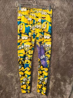 Minions/Despicable me leggings size small