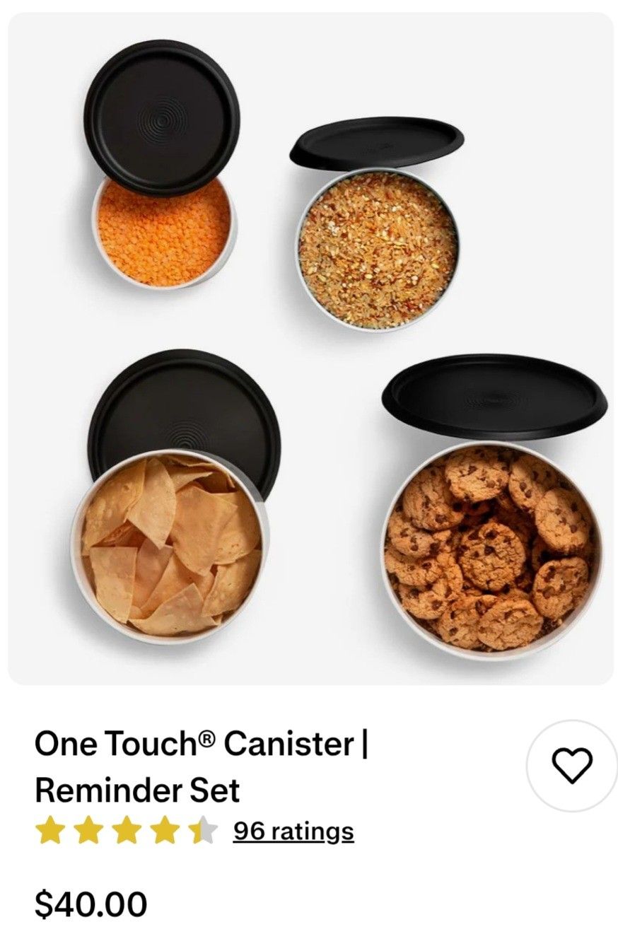 Tupperware Container New