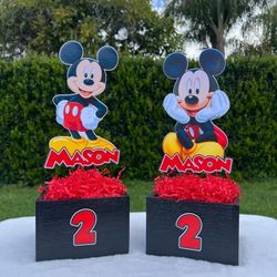 Mickey Mouse Centerpieces