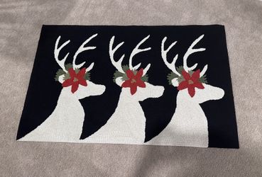 Liora Manne Front Porch Reindeer Indoor/Outdoor Rug