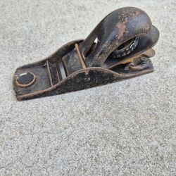 No. 103 Block Plane with Lever Adjustment for Cutter Tool Shop Garage WoodWorking Hand Plane