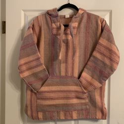 Fleece Lined Poncho