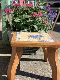 Miniature table/ stool/ planter stand