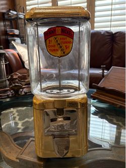Antique gumball maching
