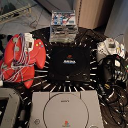 Dream cast sega ps1 plus games