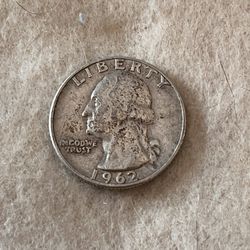 1962 Washington Quarter