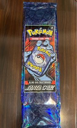 Pokemon x Santa Cruz Skateboard Pokémon TCG Blind Bag Deck 8.0” 2026 IN HAND