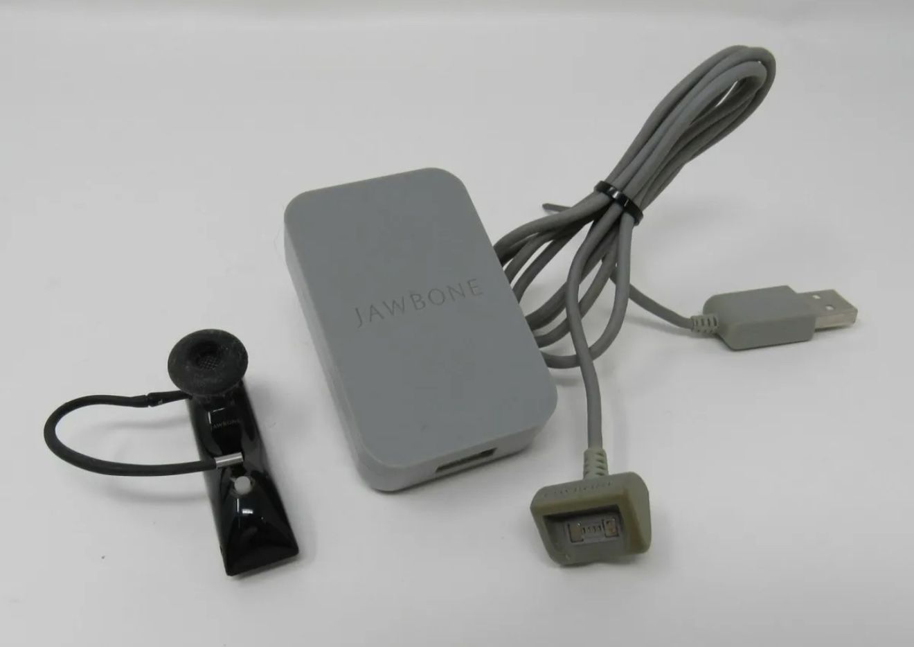 Jawbone Bluetooth Headset with Charger Gray/Black SPA-K901