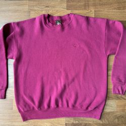 Vintage 90s USA Olympics Medium Pink Purple Sweatshirt Pullover JC Penney