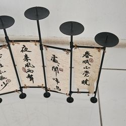 Candle holder. 16"x16"