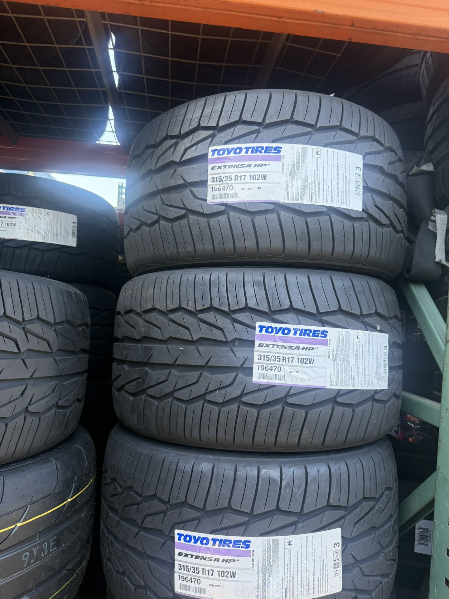 Toyo Extensa HP 315/35r17 3153517 Llantas