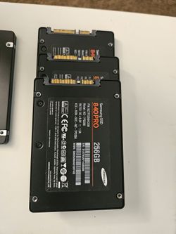 1 TB SAMSUNG 850 PRO- 512 GB SAMSUNG 860 PRO-256 GB SAMSUNG 840 PRO.-