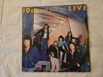 10 cc: Live & Let LIVE Vintage Vinyl 2LP