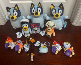 NEW Bluey Plush Lot $25 for All