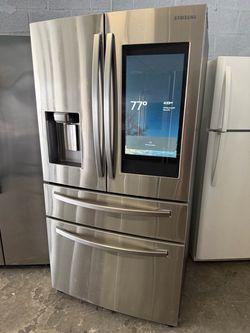 36” counter depth Samsung FRIDGE REFRIGERATOR NEVERA HELADERA FRIO REFRIGERADOR GOOD CONDITION DELIVERY 🚚 AVAILABLE WARRANTY 100 DAYS 7️⃣8️⃣6️⃣4️⃣2️⃣
