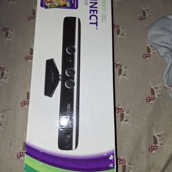 Microsoft Xbox 360 Kinect Motion Sensor Bar Used + two games $40