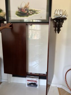 beautiful rose wood whiteboard