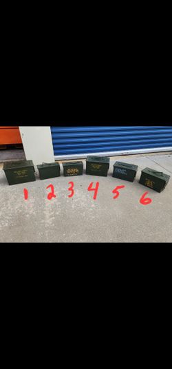 Ammo Cans Different Sizes