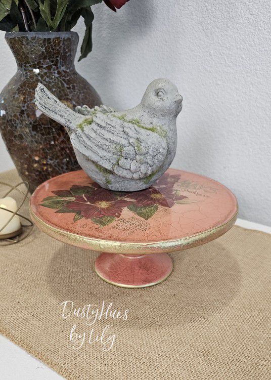 Riser/Mothers Day Gift/Pedestal Tray/Cake stand/Multipurpose Stand/ Decorative Tray/Home Decor/Party Decor