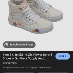 Vans Sk8 Hi Zip Girls Shoes 