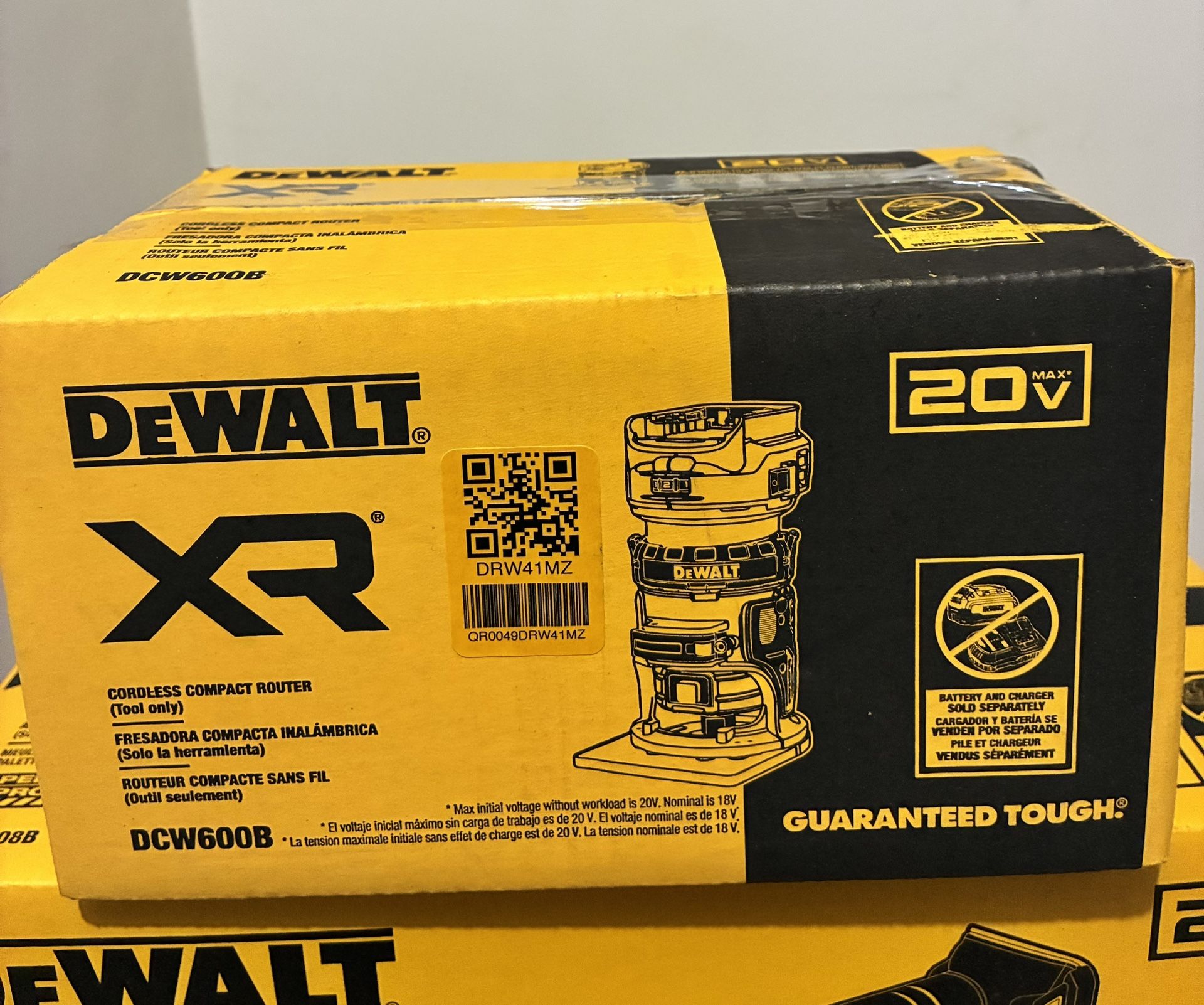 Dewalt XR 20v Compact Router