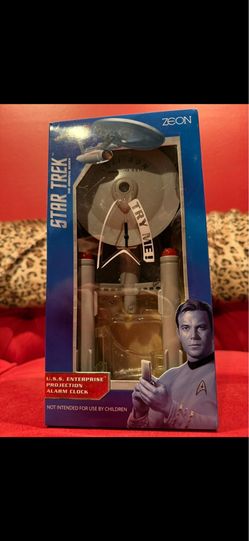 STAR TREK U.S.S. Enterprise Projection Alarm Clock