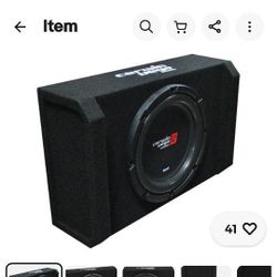 Cerwin Vega H7SE12
1200W Peak (225W RMS) Loaded Single 12" Sealed Shallow Enclosure