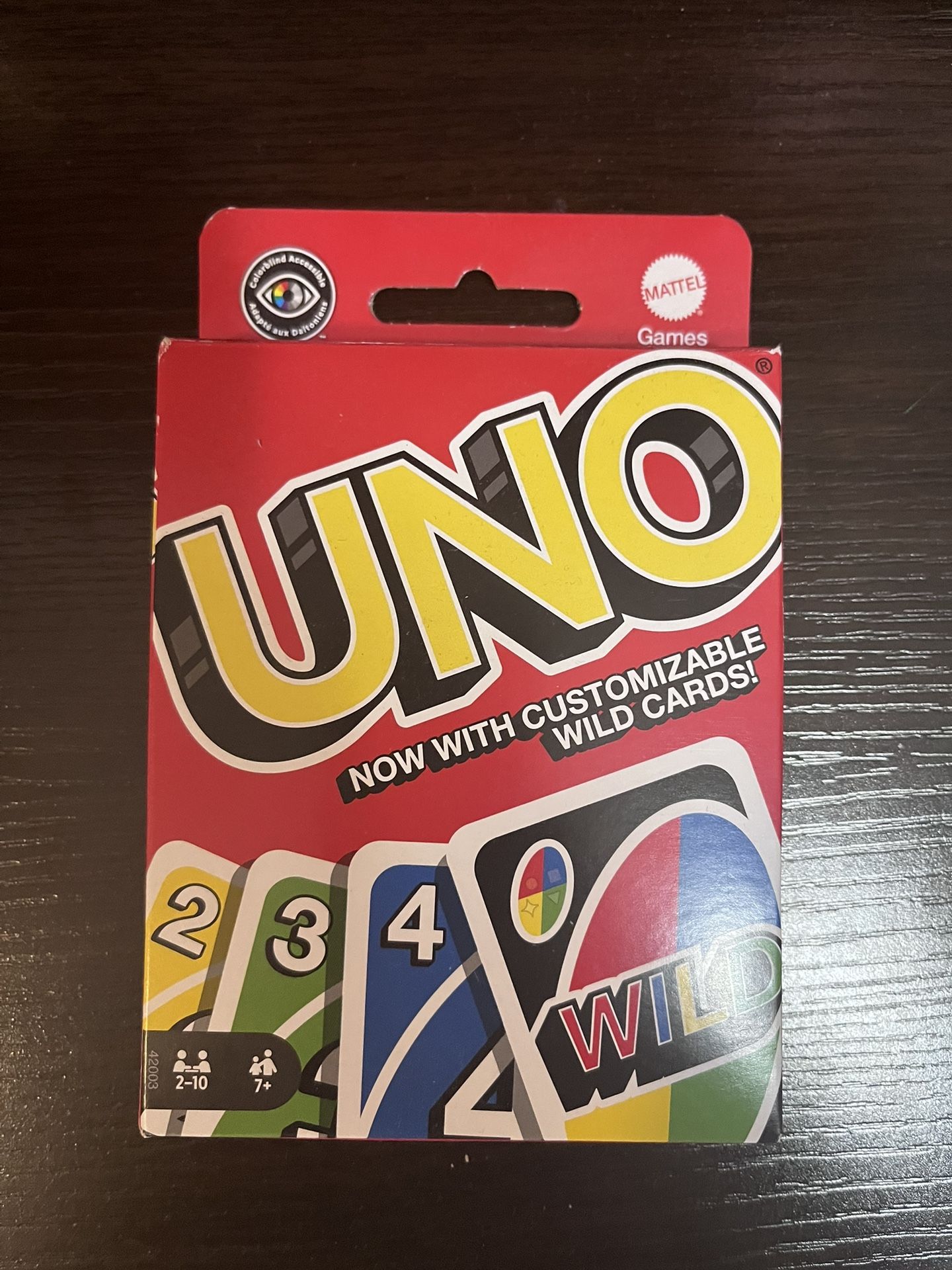 Uno Board Game Card
