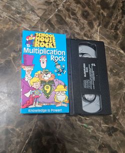 Schoolhouse Rock Multiplication Rock VHS