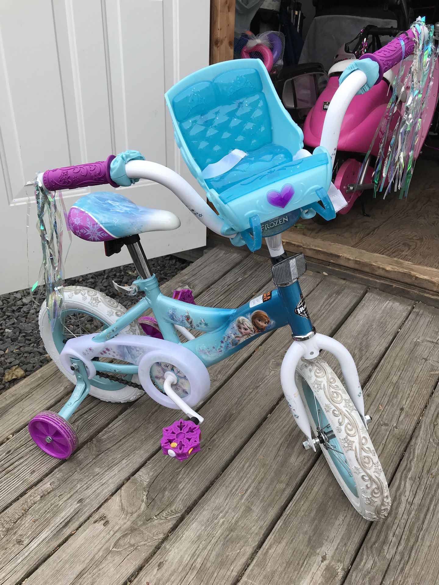 Anna Elsa toddler bike