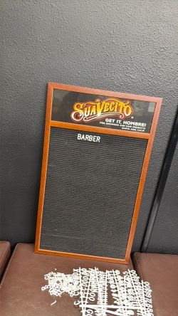 Suavecito Letter Board
