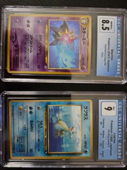 Pokemon Cards Slabs Pikachu Charizard