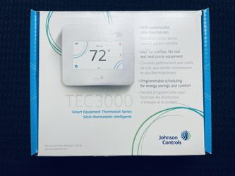NEW Johnson Controls TEC3312-14-000 TEC3000 Smart Thermostat Factory Sealed FAST SHIP