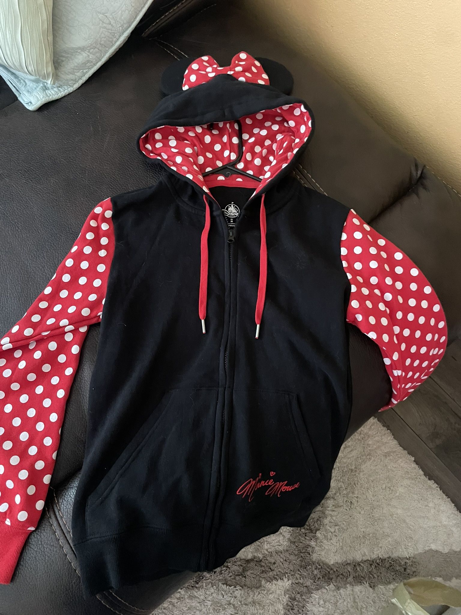 Disney Minnie Mouse Hoodie NWT