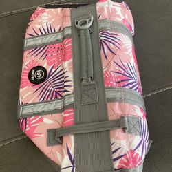 “Emust” Dog Swimming Vest Size M Hawaiian 