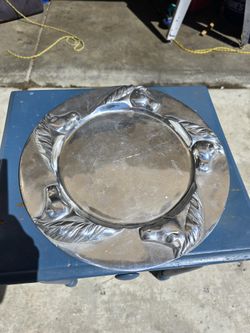 Silver Horse Trim Plate