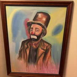 Vintage Clown Portrait