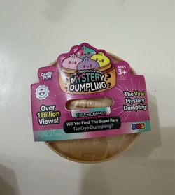 Crazy Fun Mystery Dumpling Tie Dye Edition mini dumpling squishy