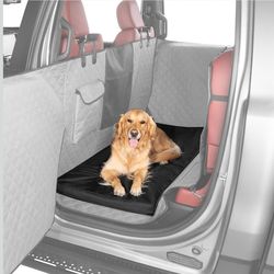 Ruff Liners XL Back Seat Dog Bed Cushion, Black – As Seen on Shark Tank – for XL Seat Extenders/Floor Covers – Waterproof, Machine-Washable – Backseat