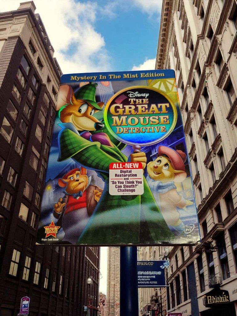 Disney's The Great Mouse Detective - Mystery In The Mist Edition DVD!