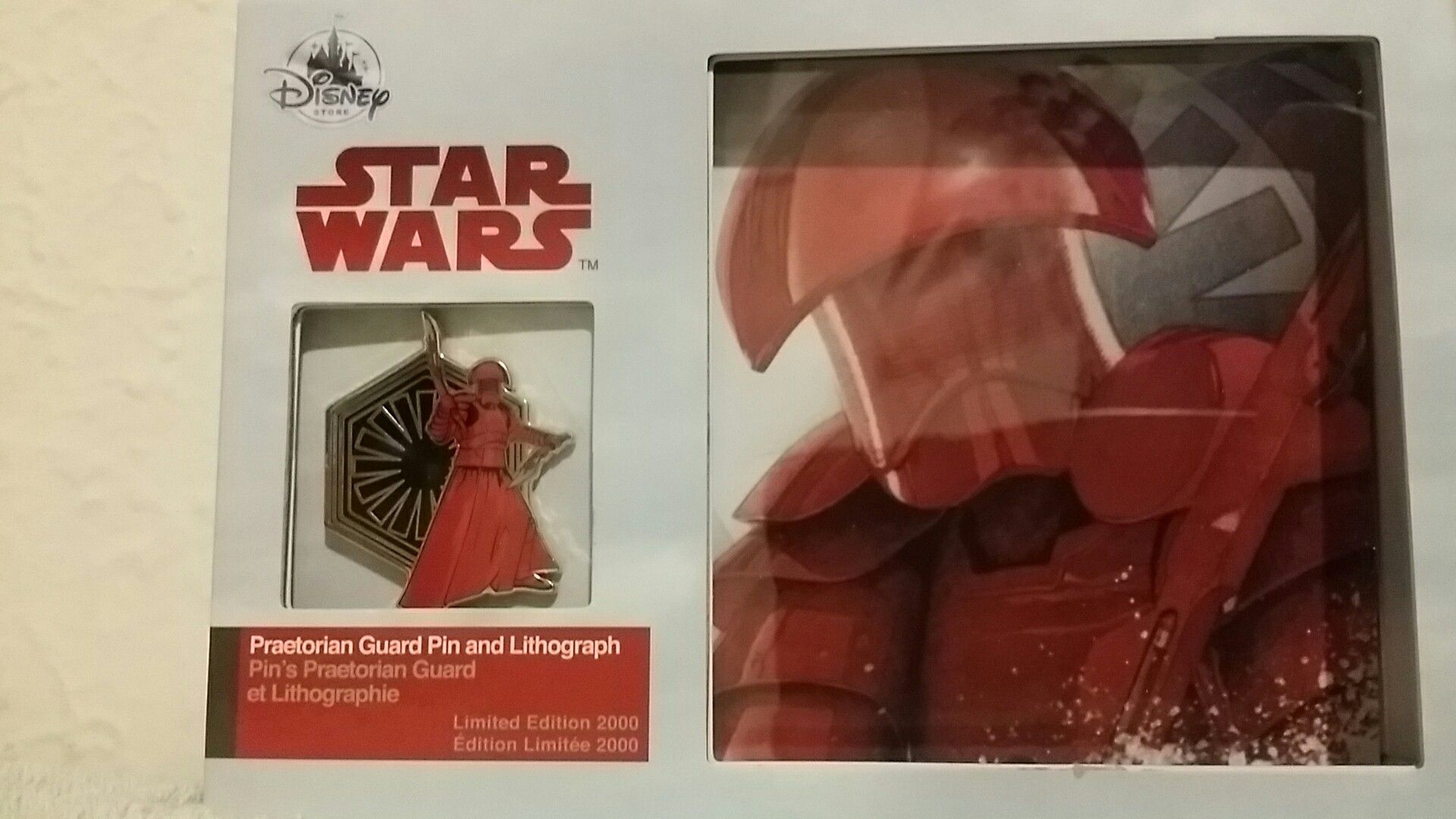 Star Wars Disney Store Preatorian Guard Pin LE 2000